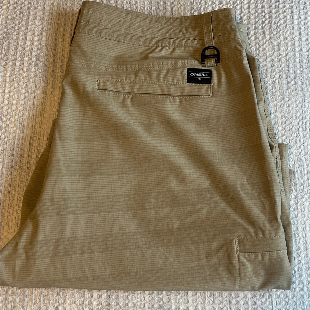 Deal! Closet clean out! 🔥Men’s O'Neill Tan Cargo Shorts Lightweight Cotton Blend - Picture 5 of 7